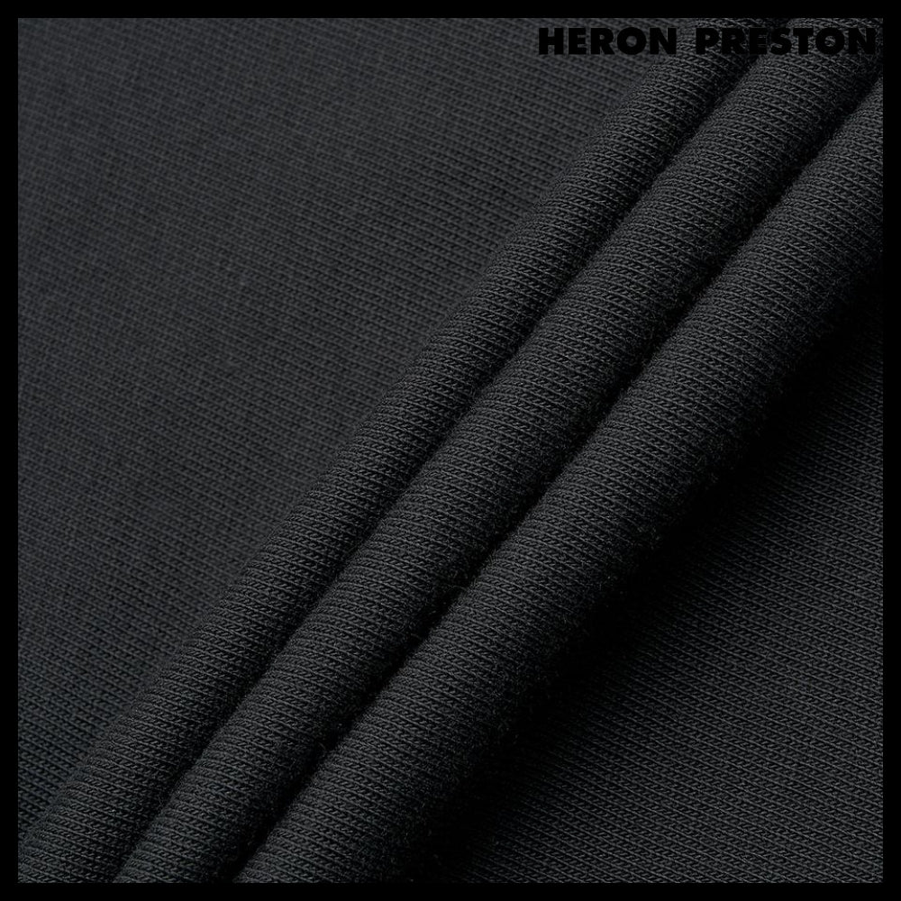 ◆HERON PRESTON◆ Tシャツ T Shirt Black 半袖 ロゴ