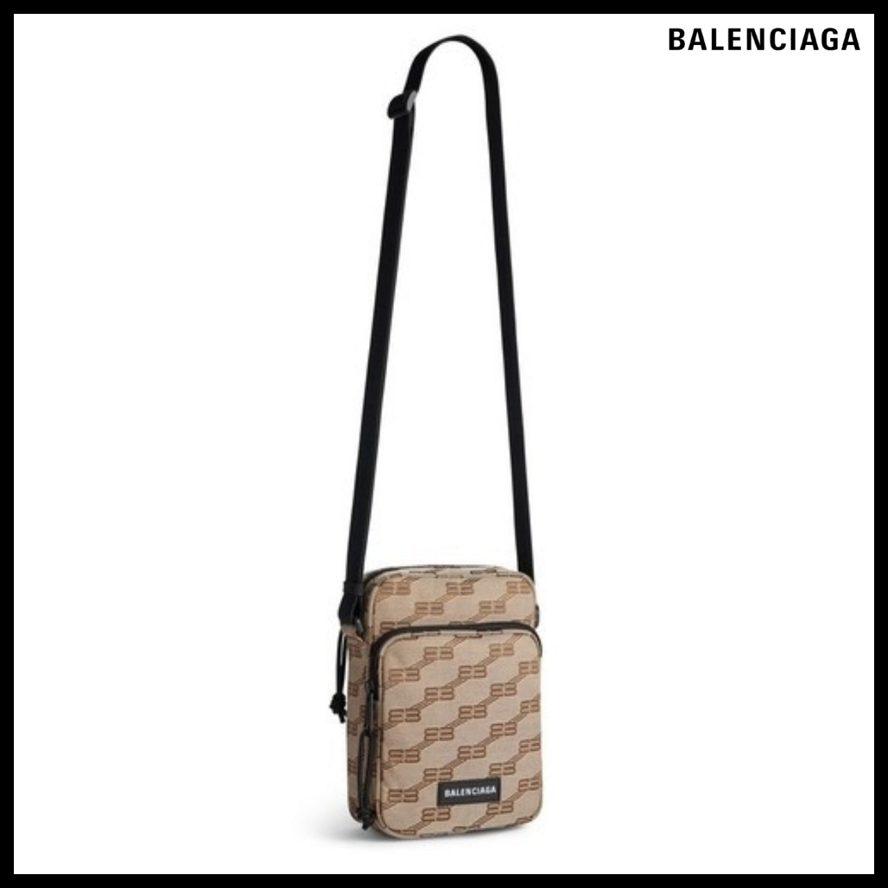 【BALENCIAGA】Signature BB Monogram Jacquard Canvas