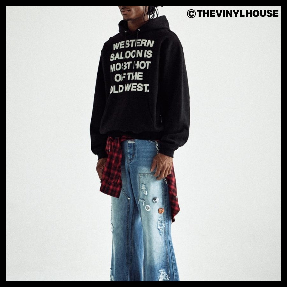 【THEVINYLHOUSE】Typo hoodie (3 colors)
