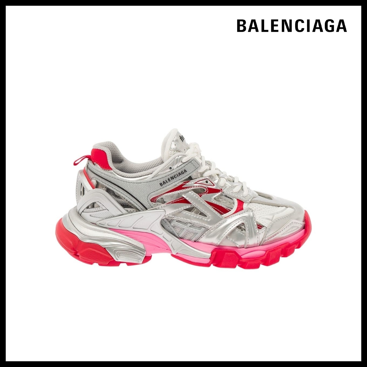 【BALENCIAGA】Track Kids Multicolor Track 2 Metal Upper