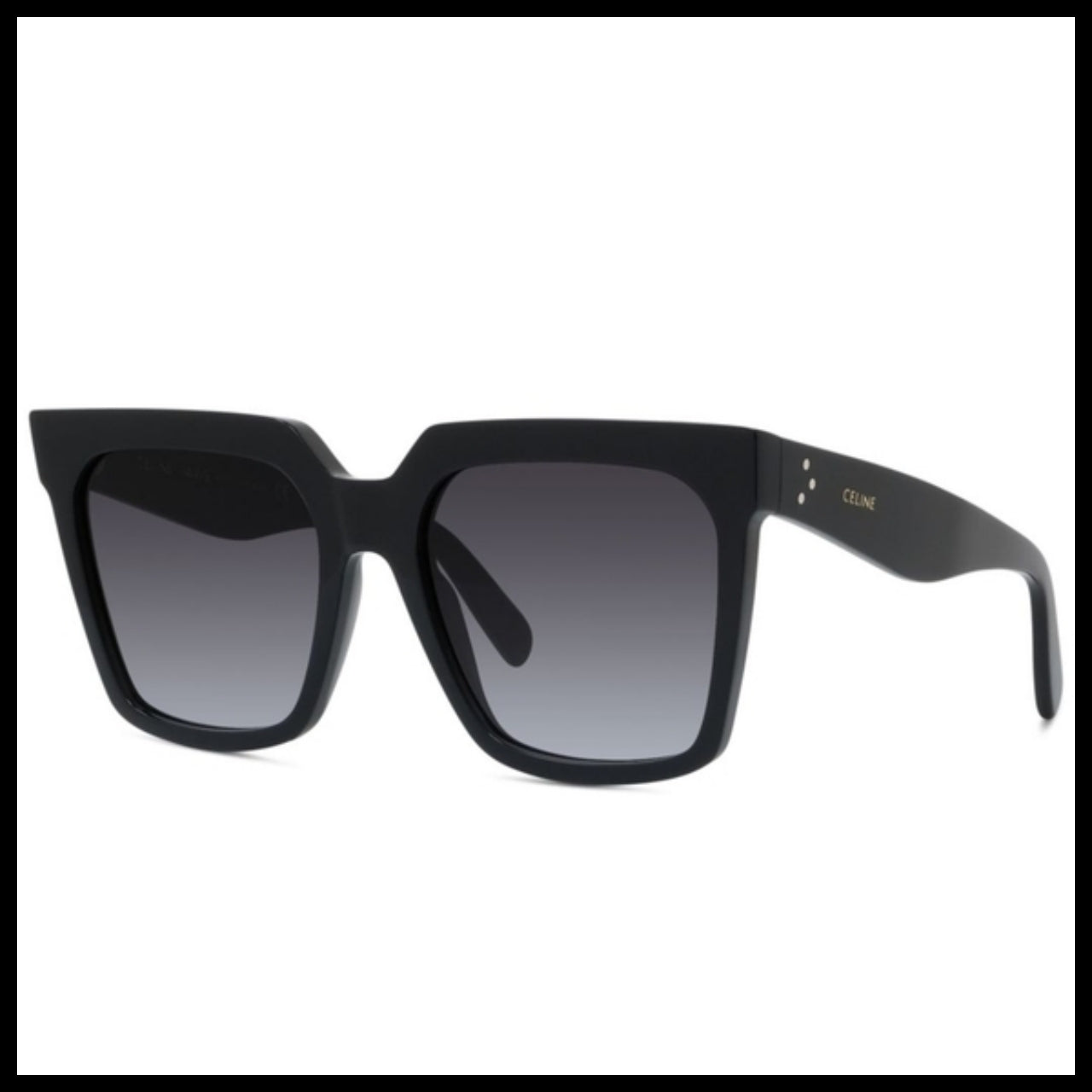 【CELINE】Black Sunglasses 01B