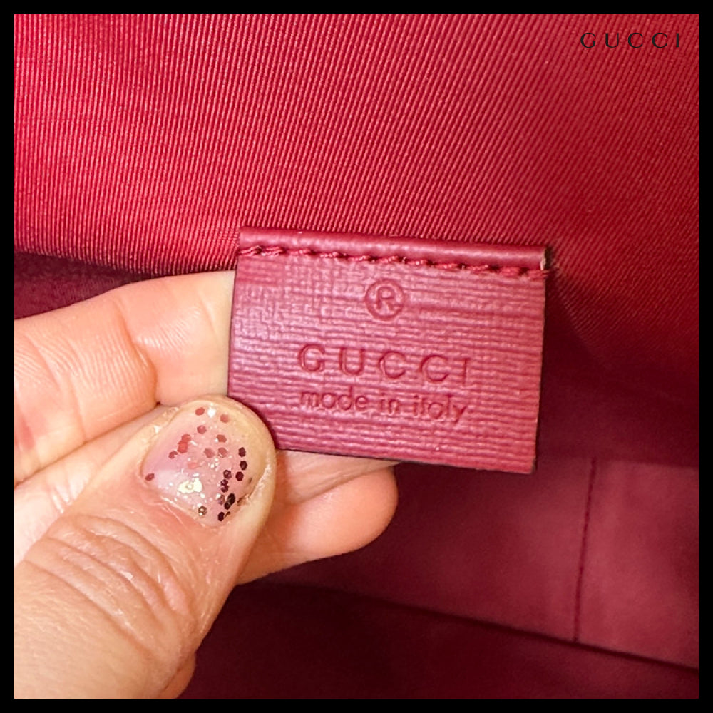 【GUCCI × OSHKOSH 】ロゴ スクエア トートバッグ