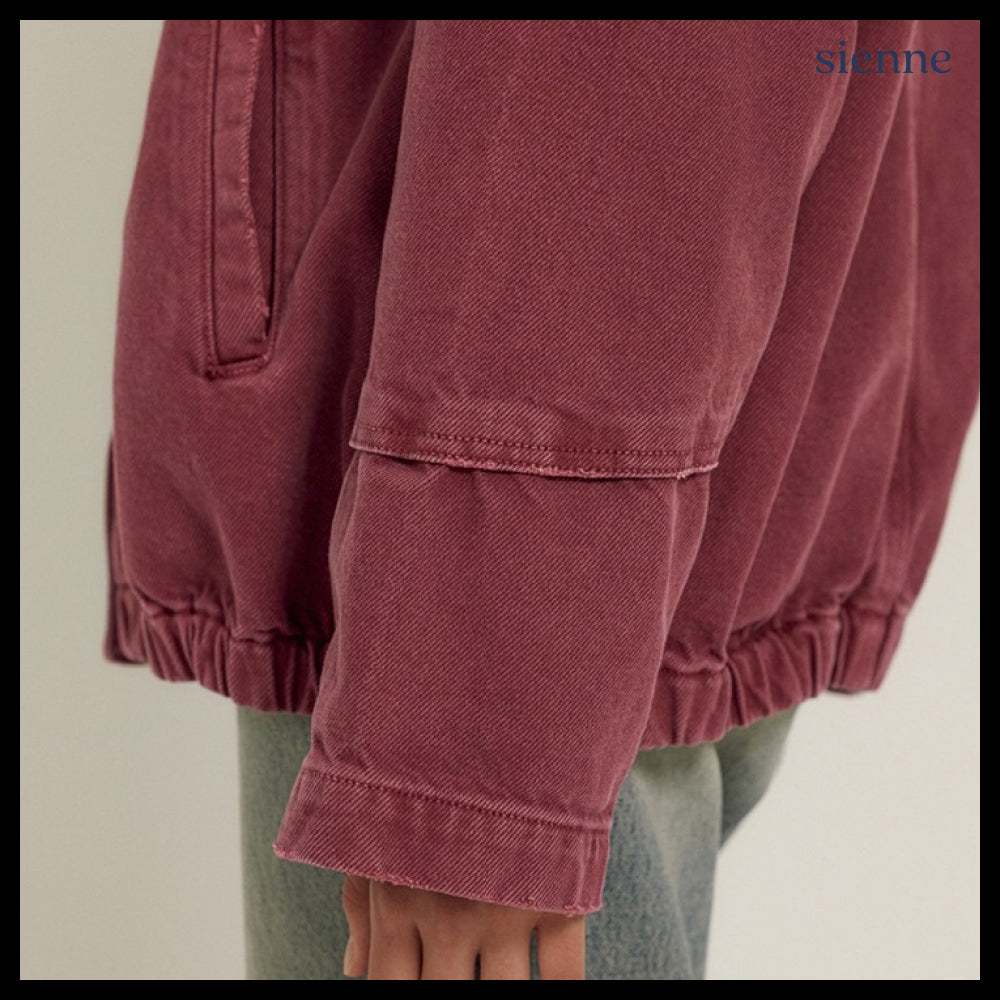 【SIENNE】Elvis Work Jacket Burgundy