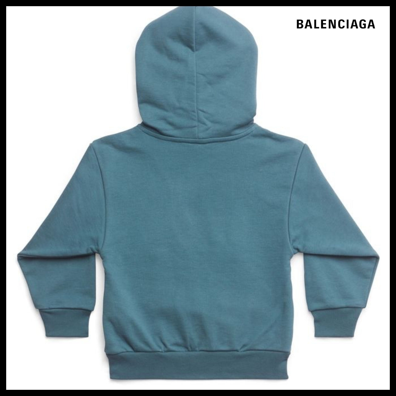 【BALENCIAGA】Kids Hoodie Blue