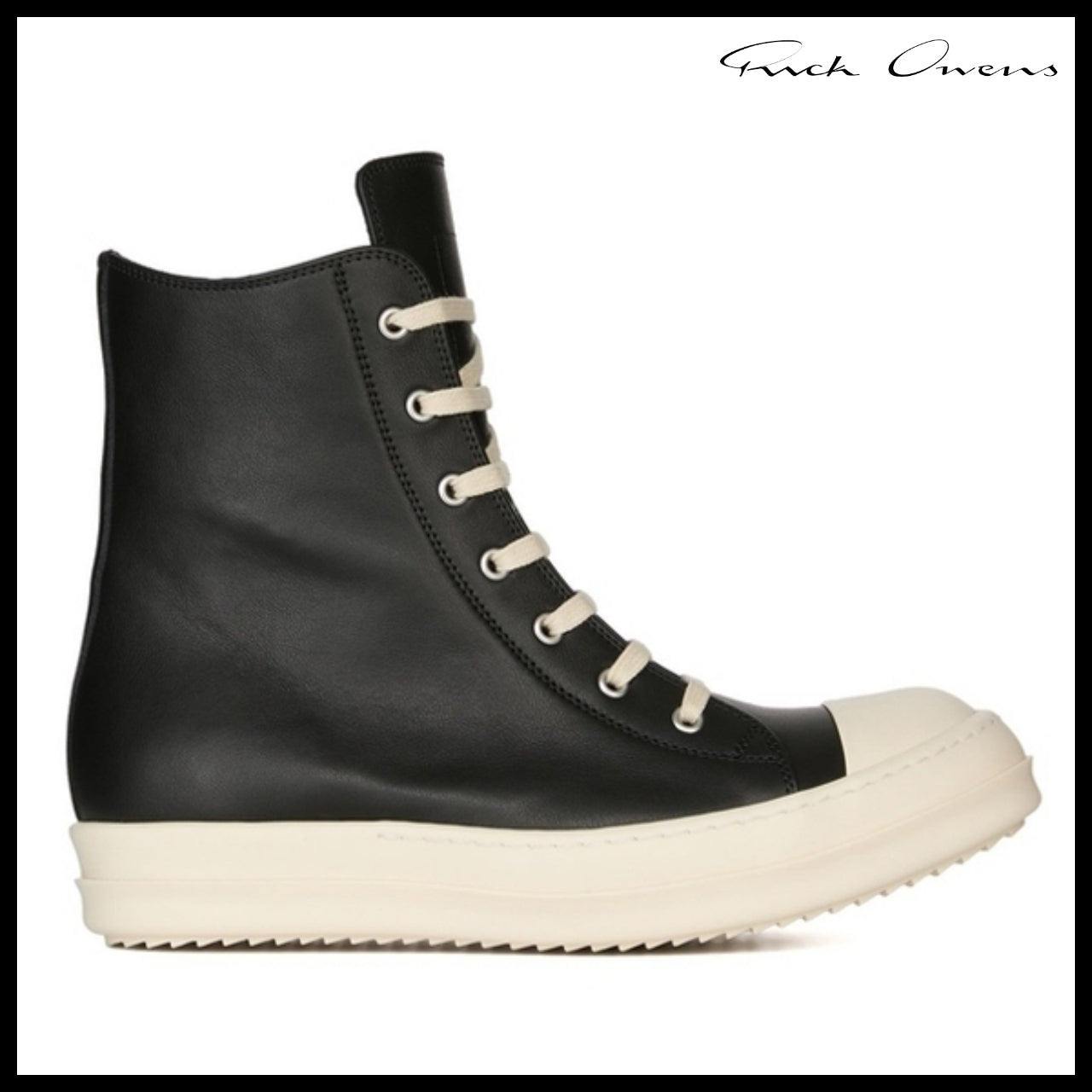 【Rick Owens】High-top sneakers TEMPLE