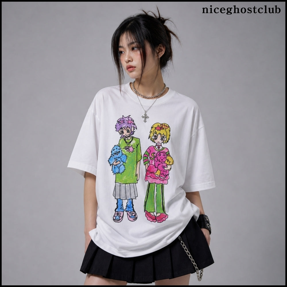 【NICE GHOST CLUB】GHOST SOUL GIRL BIG T-SHIRT 日本未発売