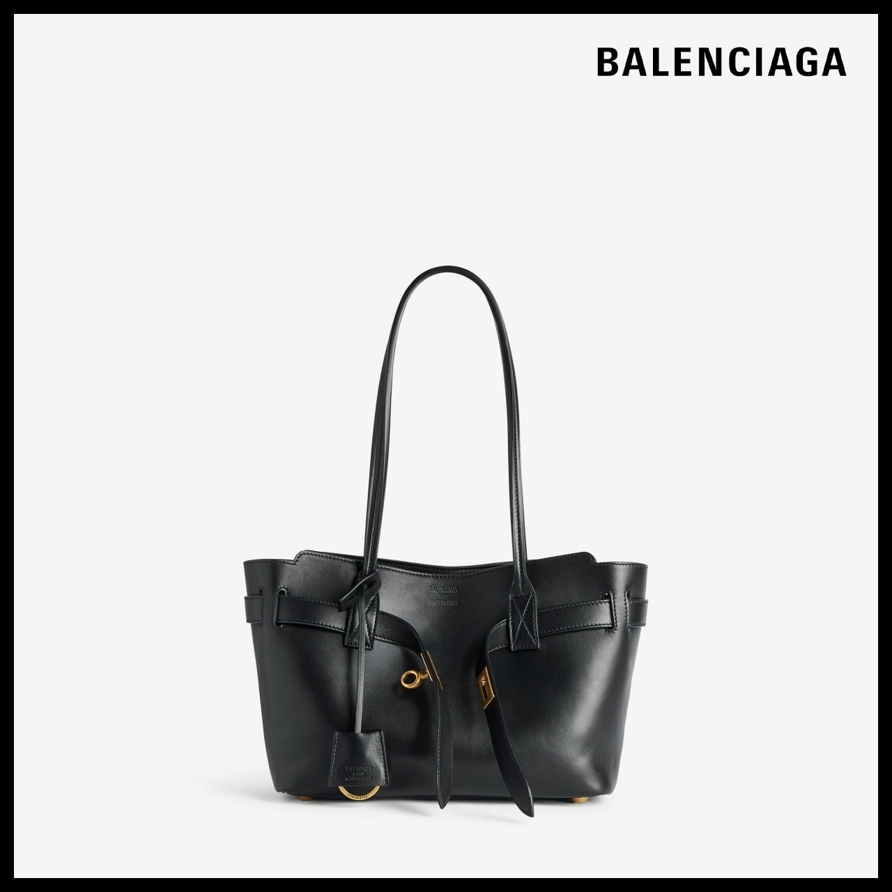 【BALENCIAGA】Bel Air Tote Bag Small Black