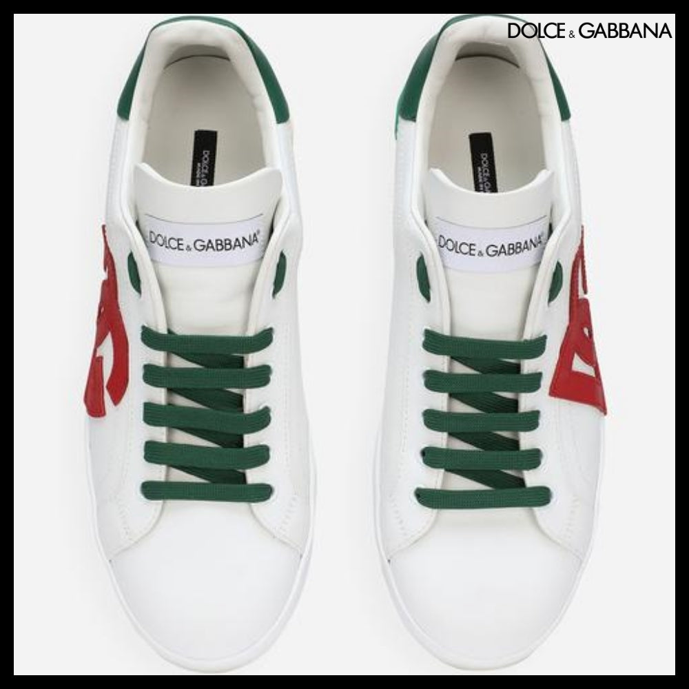 【Dolce&Gabbana】CALFSKIN PORTOFINO SNEAKERS