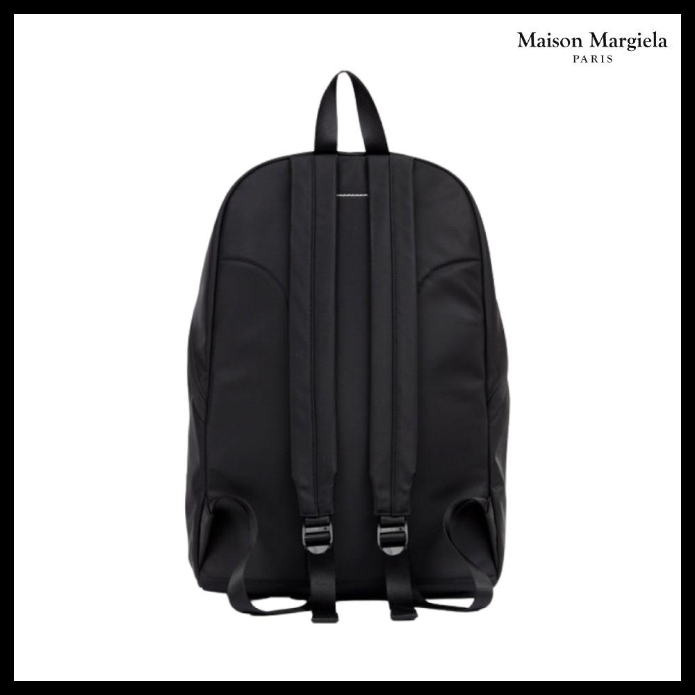 【MM6 MAISON MARGIELA】Number Logo Pocket Backpack Black