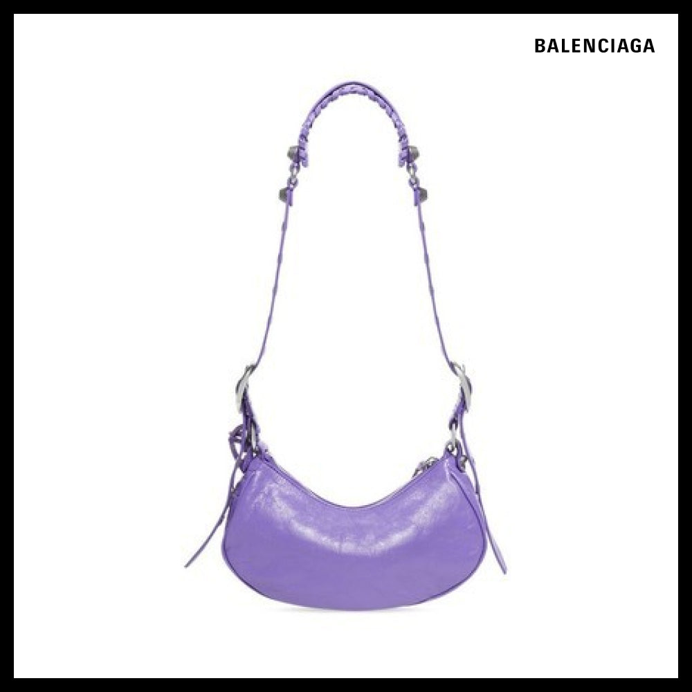 【BALENCIAGA】Le Cagole XS Shoulder Bag Purple