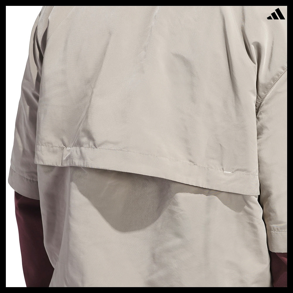 【ADIDAS】 Basketball Full-Zip Shooting Shirt Putty Beige