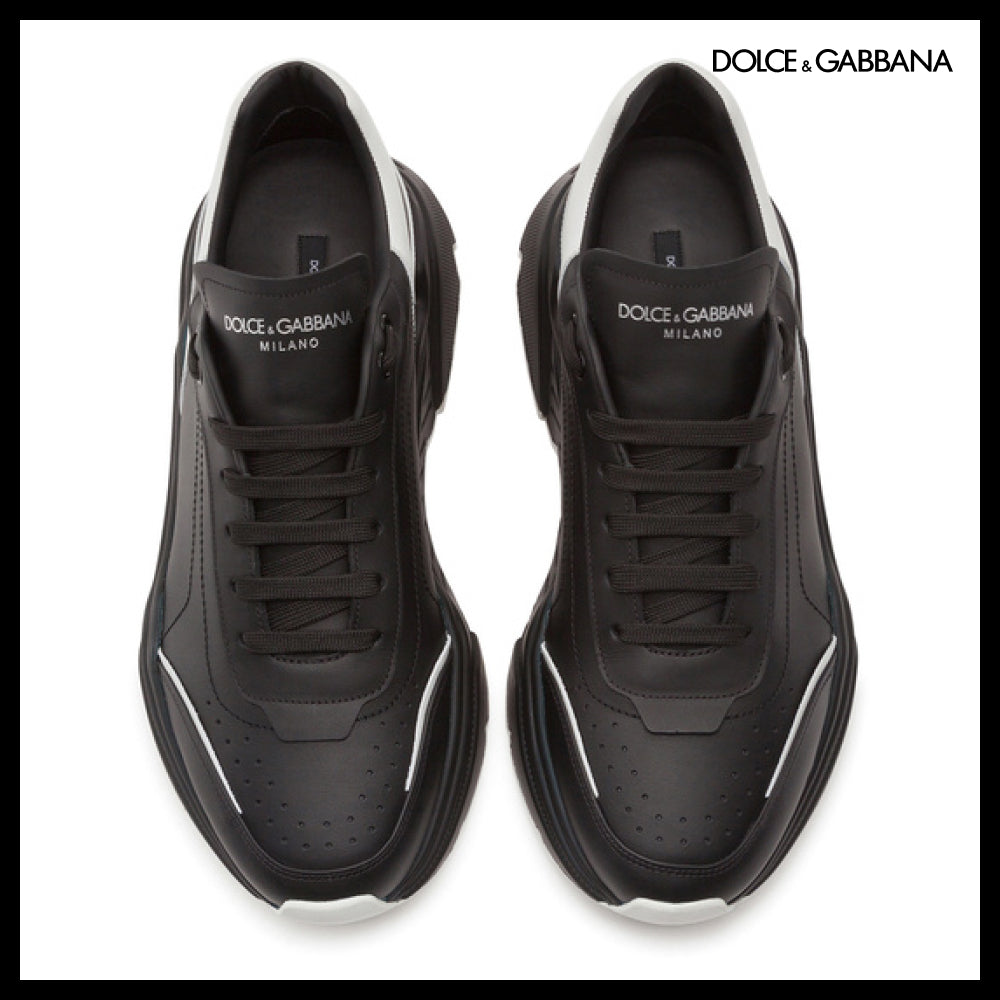 【Dolce & Gabbana】NAPPA LEATHER DAYMASTER SNEAKERS BLACK