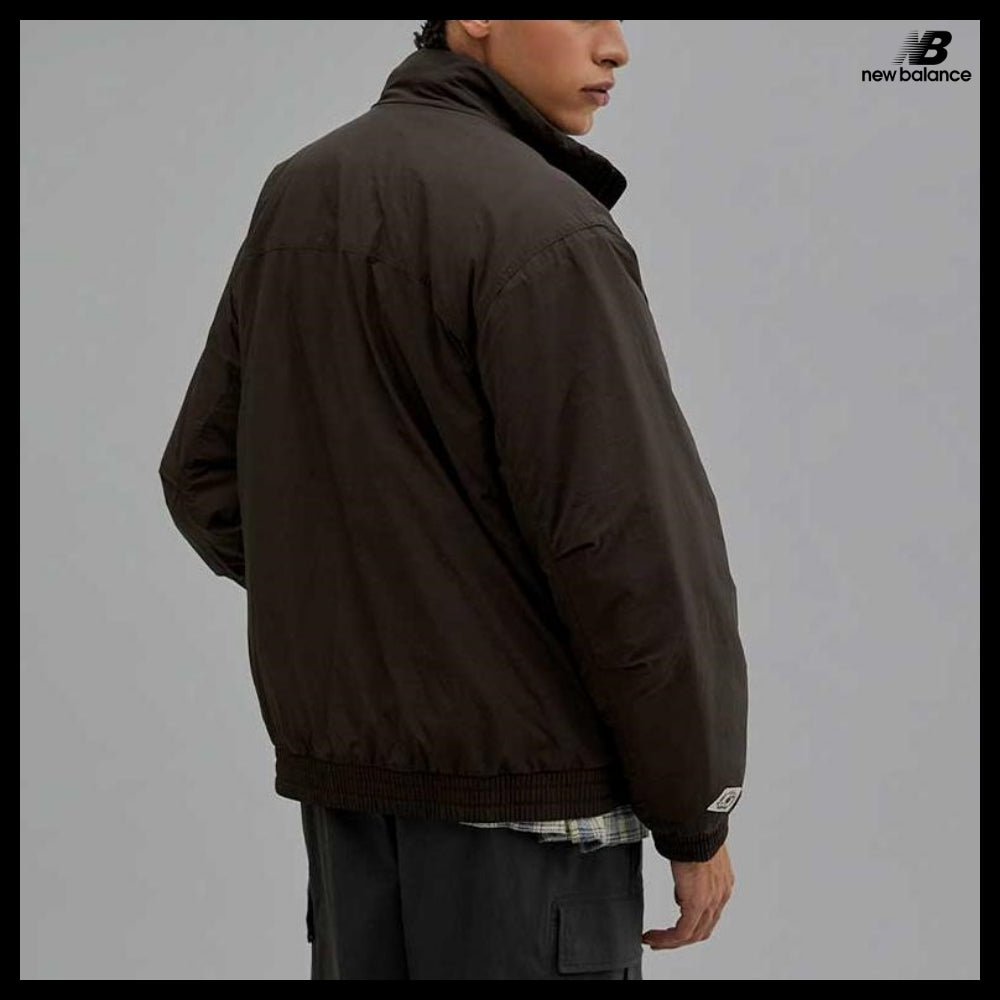 【New Balance】Unisex Heritage Stand Neck Jacket 2Colors
