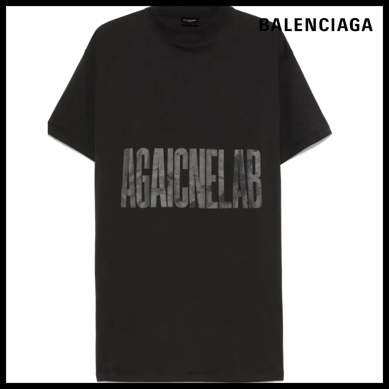 【BALENCIAGA】Agaicnelab T-Shirt Oversized Fit 1576