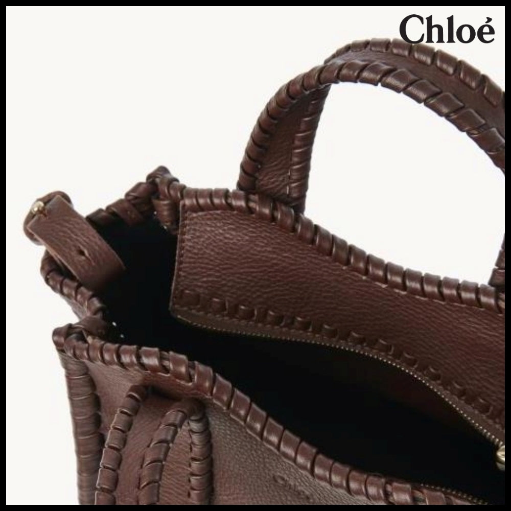 【Chloe】Mony Small Tote Chocolate