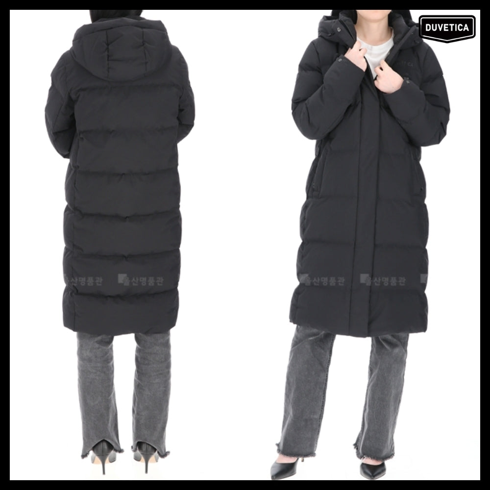 ◆Duvetica◆ Logo Goose Down Leski Women’s Long Padding