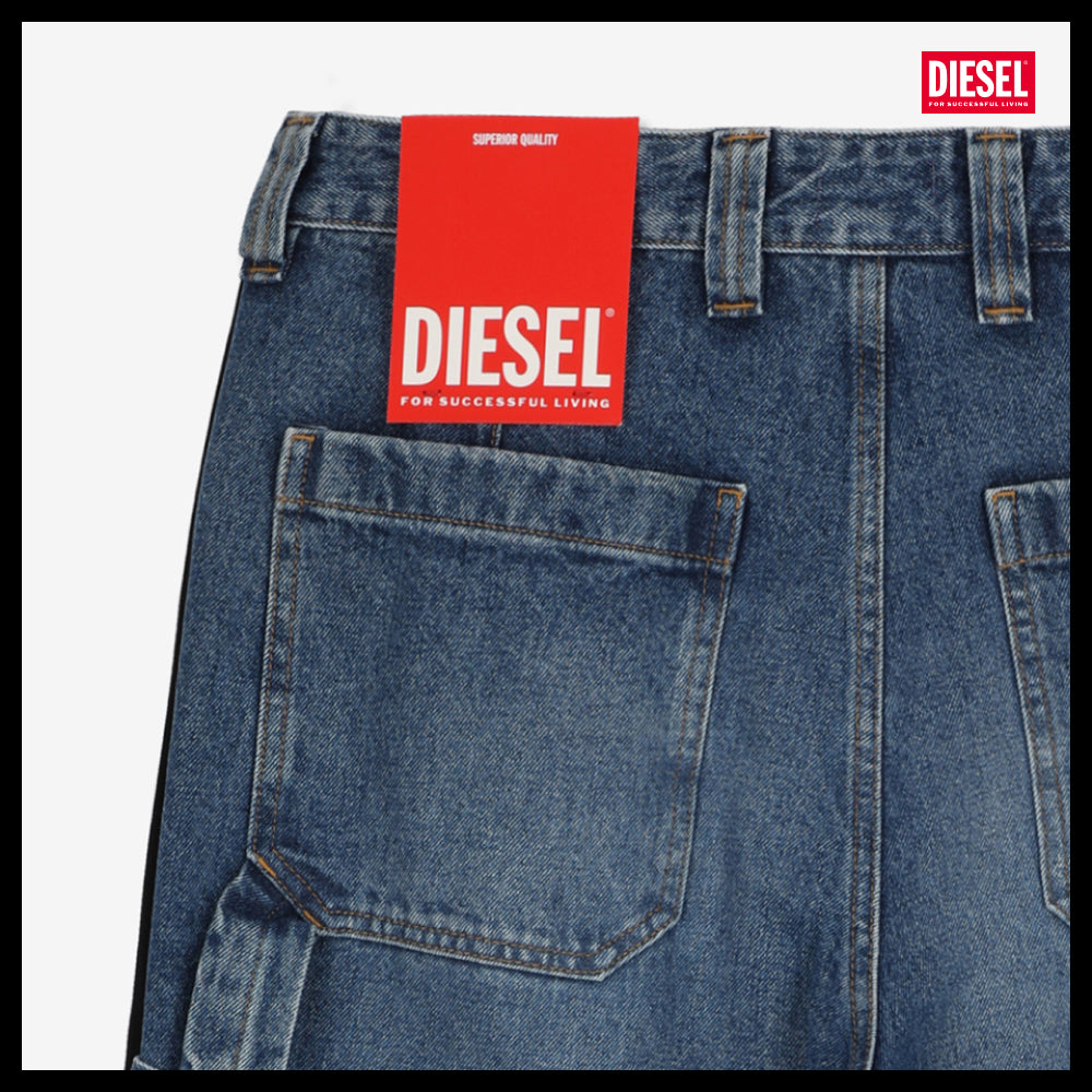 【DIESEL】D Ribery Denim Pants Blue