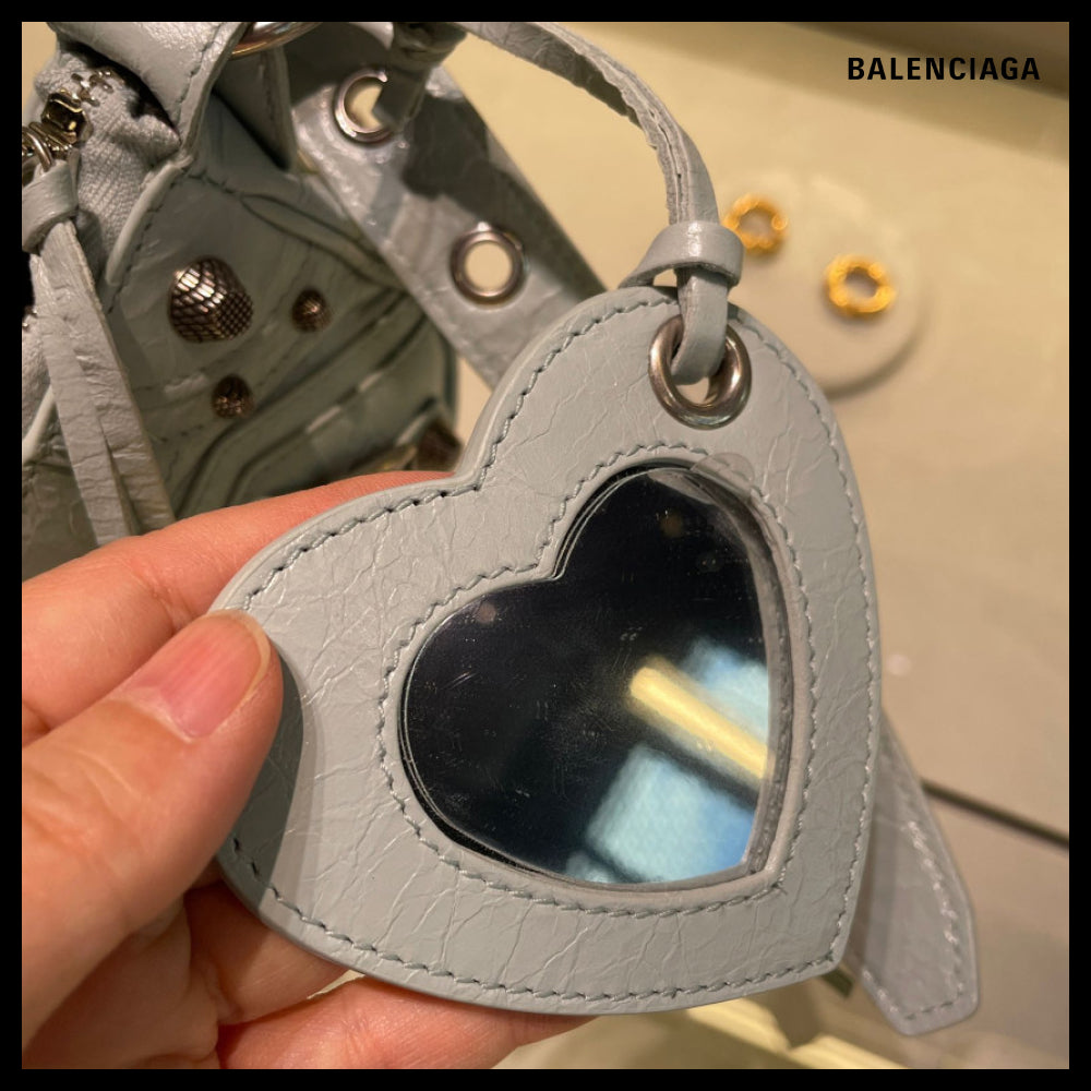 【BALENCIAGA】Le Cagole XS Shoulder Bag Aqua