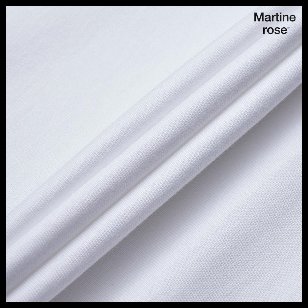 【MARTINE ROSE】LOGO PRINT SHORT SLEEVE T SHIRT