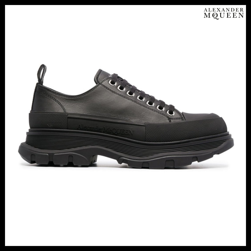 【Alexander Mcqueen】Tread Slick Sneakers Black