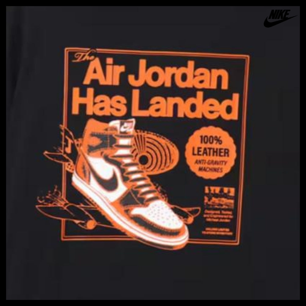 【Nike Jordan】 AJ1 Short Sleeve T-Shirt Black