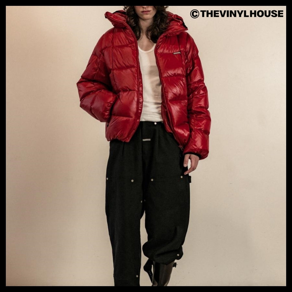 【THEVINYLHOUSE】Hooded duck down jacket (5 colors)