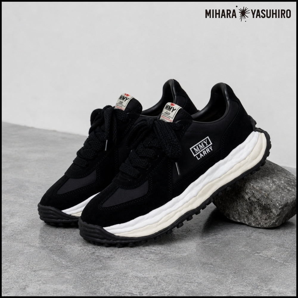 【MIHARA YASUHIRO】 OG Sole Mixed Material Low-top Sneakers