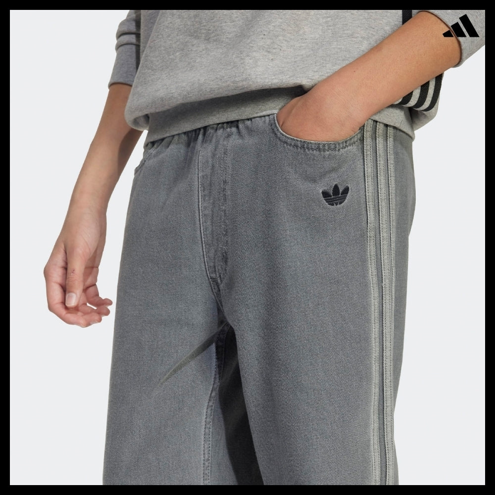【ADIDAS】 Firebird Denim Pants Junior Kids Casual