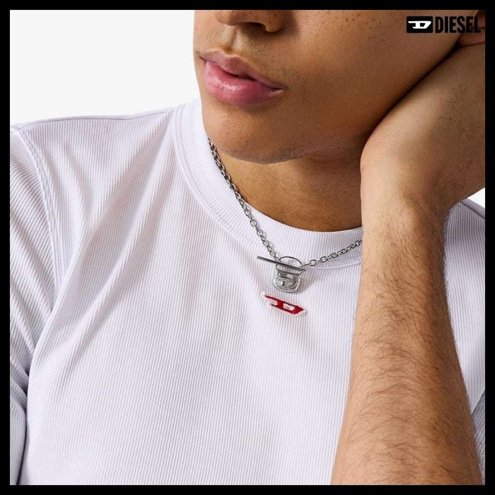 【DIESEL】DX1593040 Bag Charm Necklace