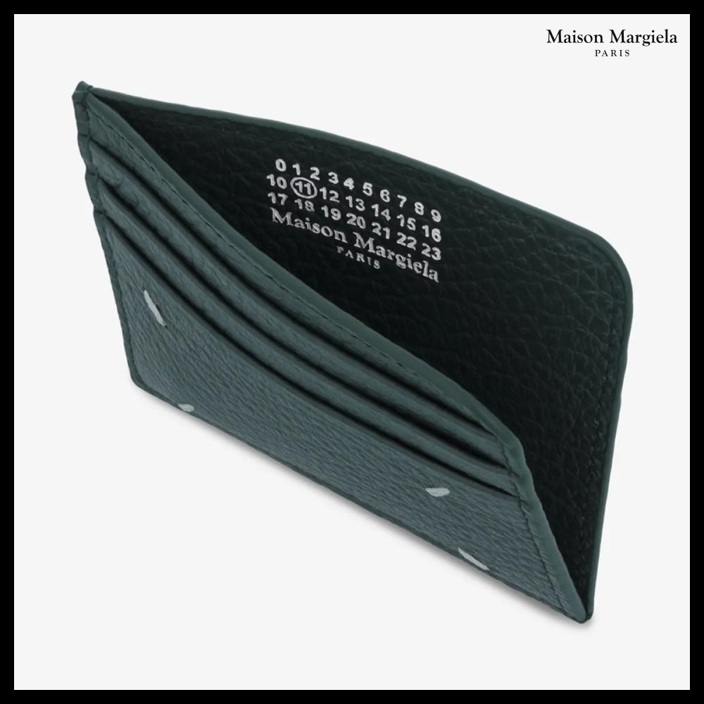 【Maison Margiela】Slim GAP Card Holder Bottle Green