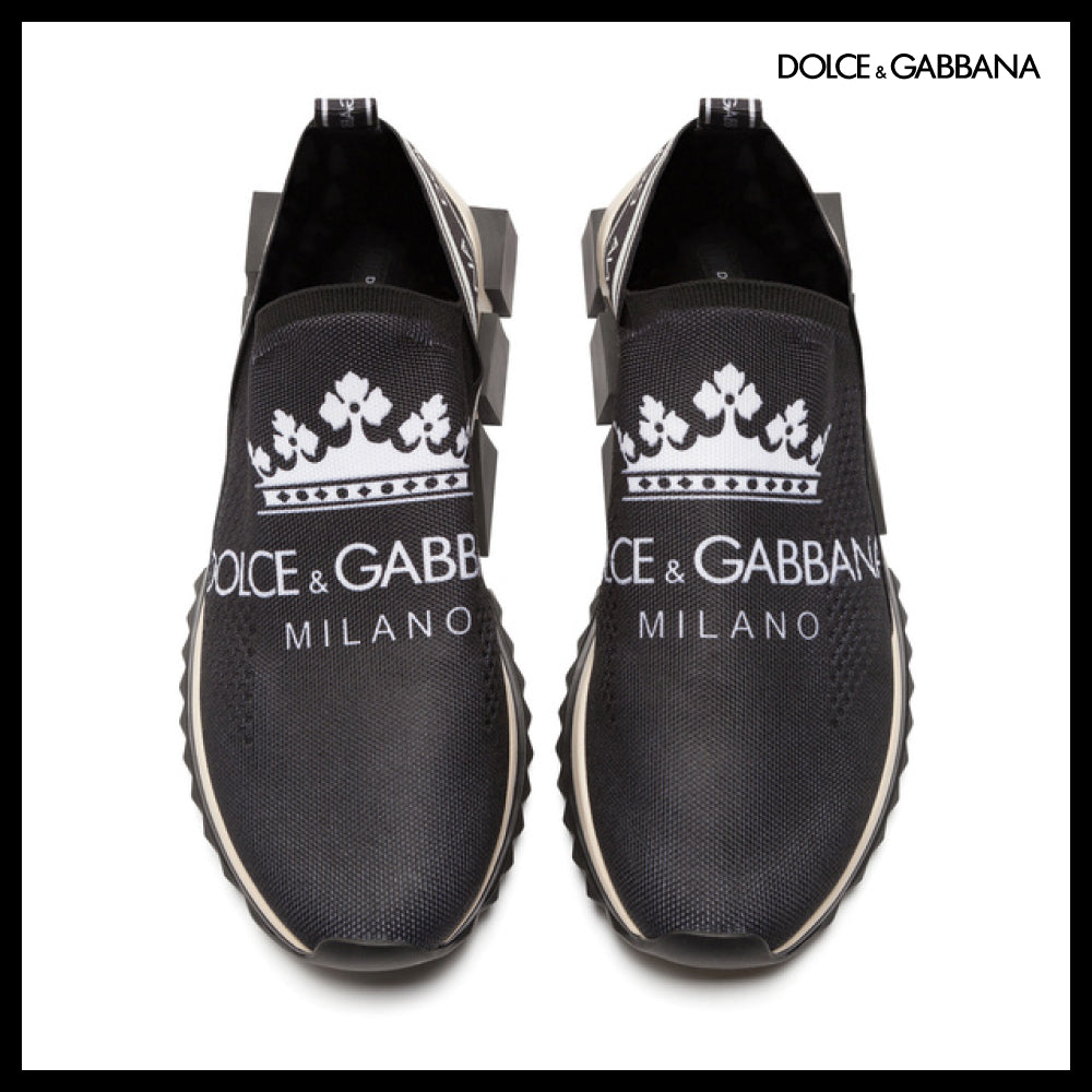 【Dolce & Gabbana】FABRIC SNEAKERS BLACK