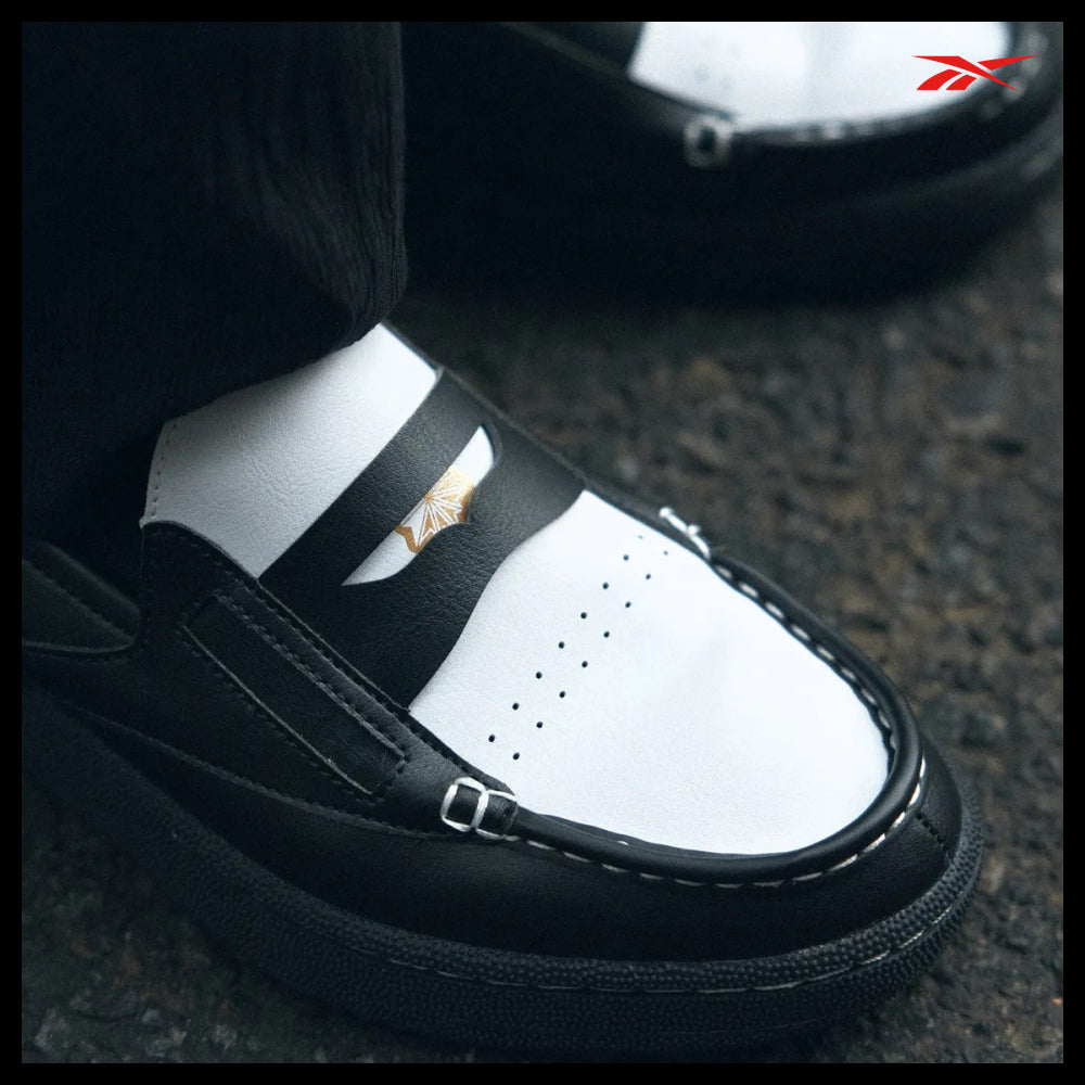 【Reebok】Club C Loafer - Black White