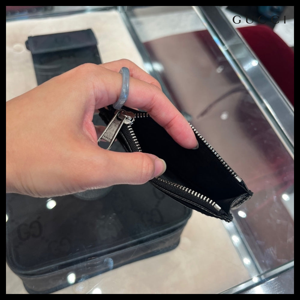 【GUCCI】Off The Grid Zip Card Case Black