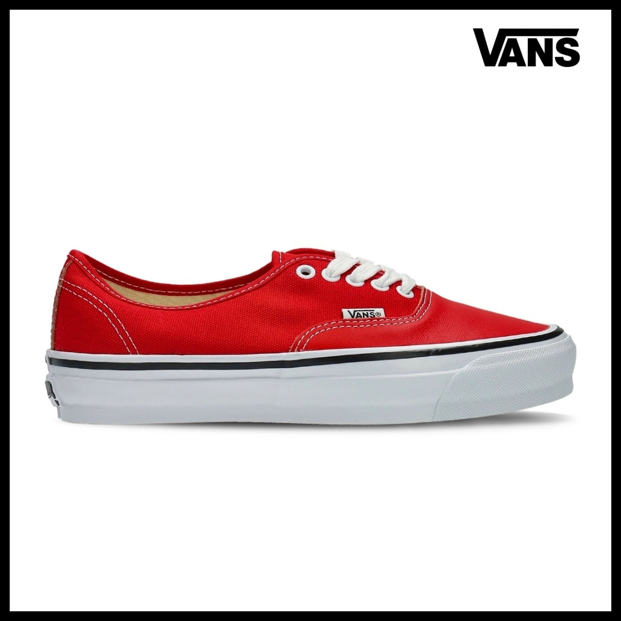 【VANS】Authentic Vibram sole sneakers red