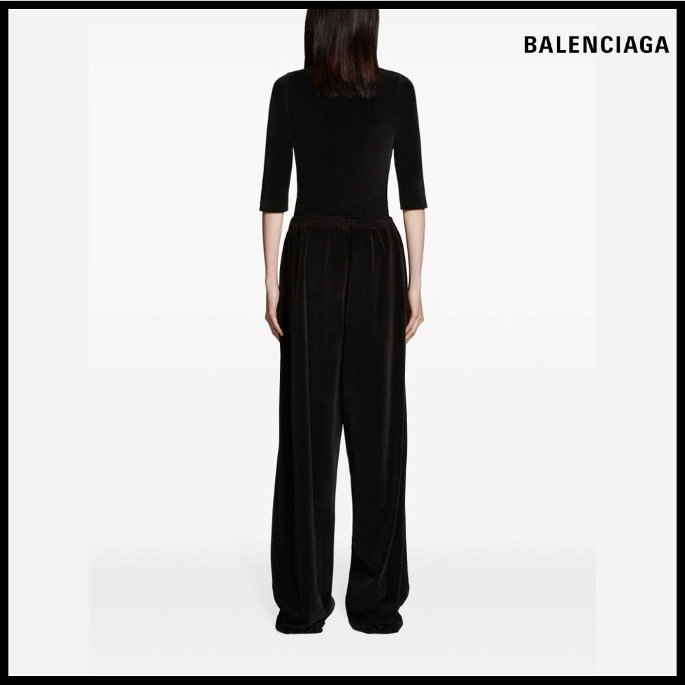 【BALENCIAGA】Political Campaign Trousers Baggy Pants Black