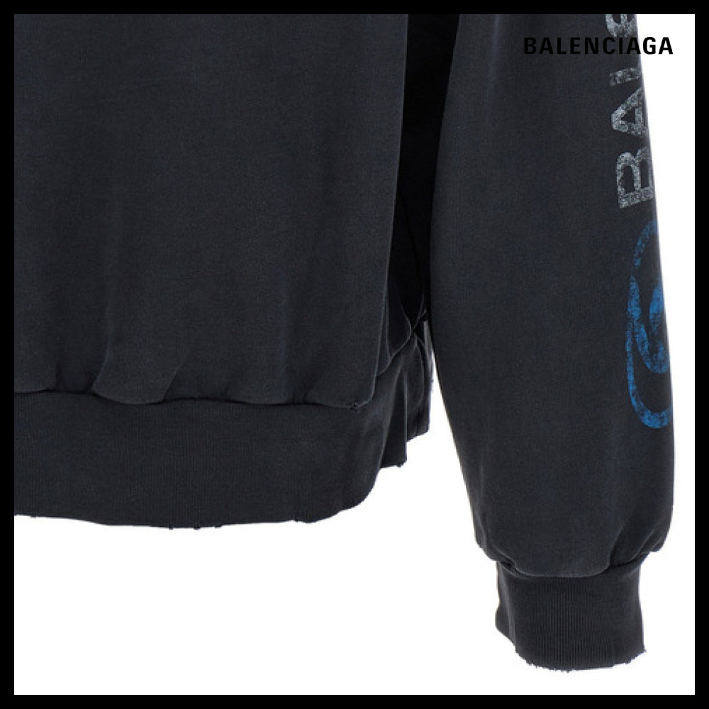 ★Balenciaga アウトレット セール ★Regular Crewneck FADED