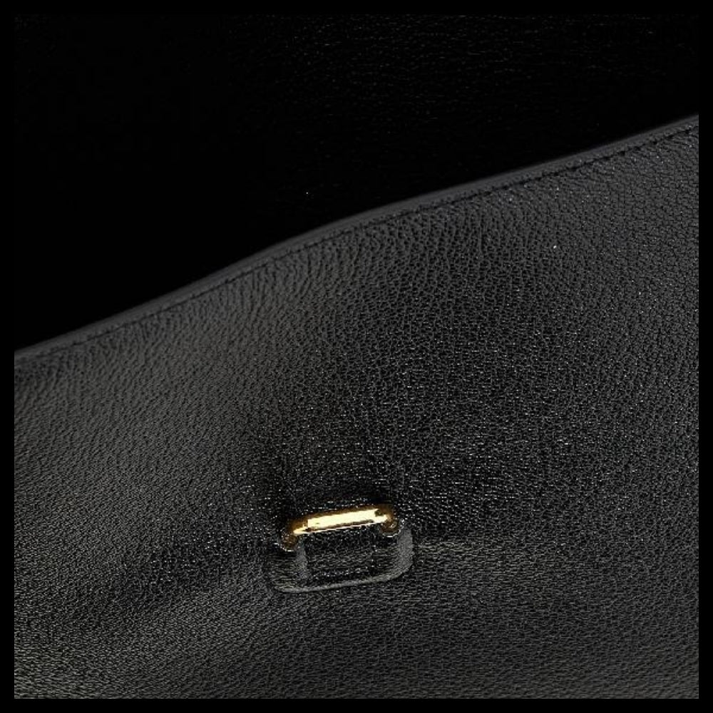 【TOM FORD】GRAIN LEATHER T PIN PORTFOLIO BLACK