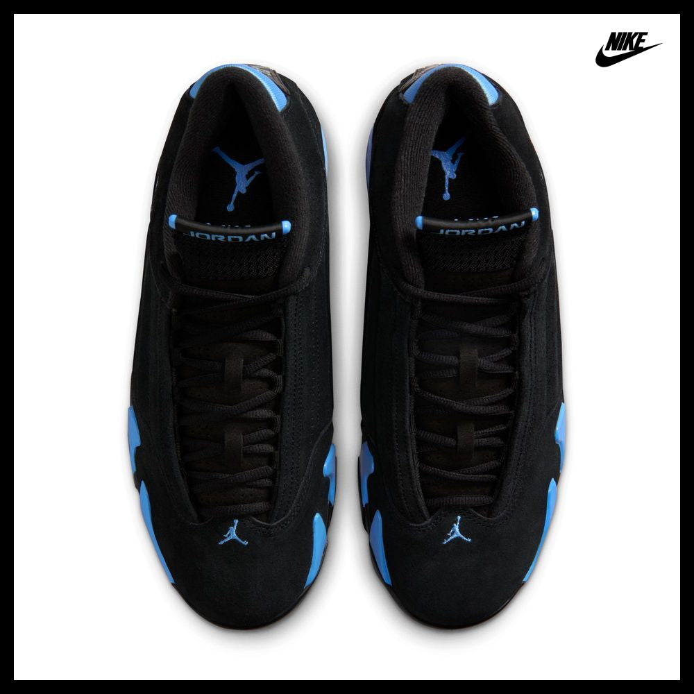 【NIKE】AIR JORDAN 14 Retro Black University Blue