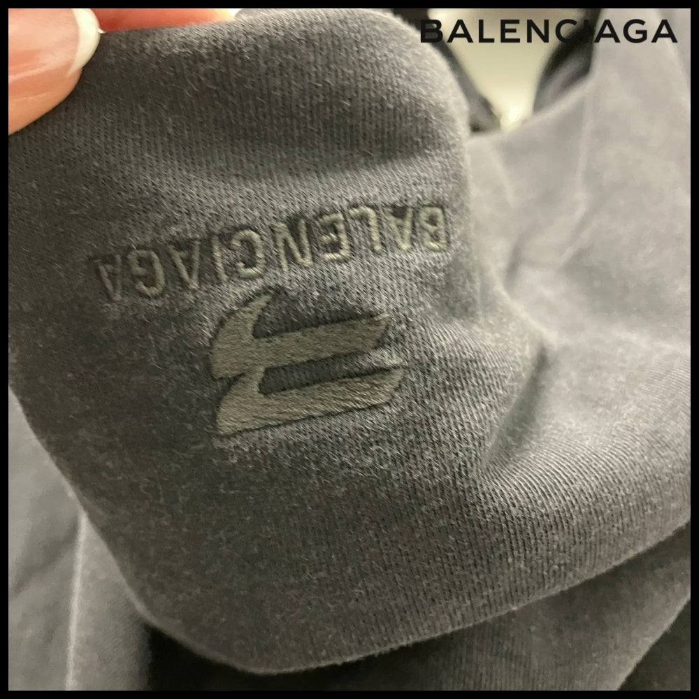 【BALENCIAGA】Balenciaga Sporty B Small Fit Zip-Up
