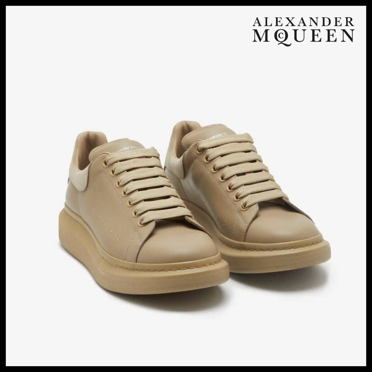【Alexander Mcqueen】Men's Oversized Sneaker Stone