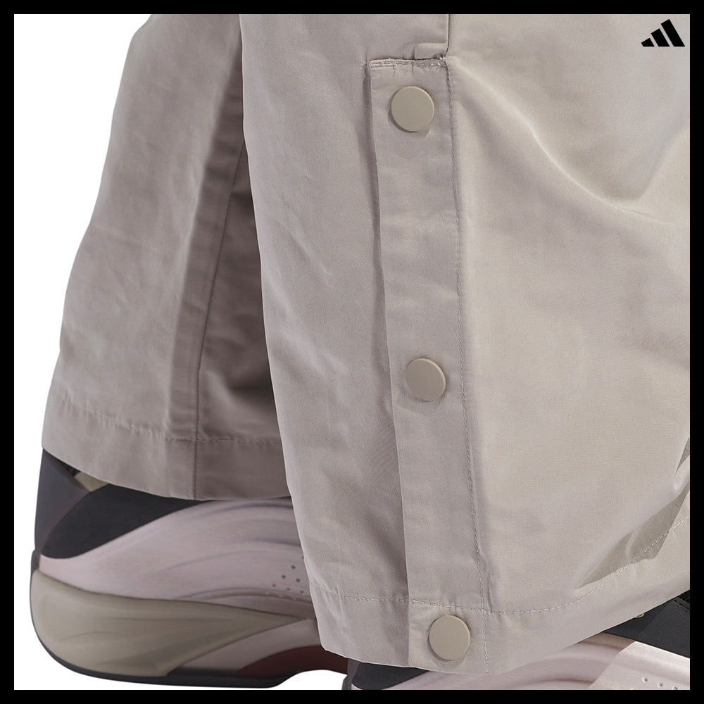【ADIDAS】 Basketball Woven Tracksuit Bottoms Putty Beige