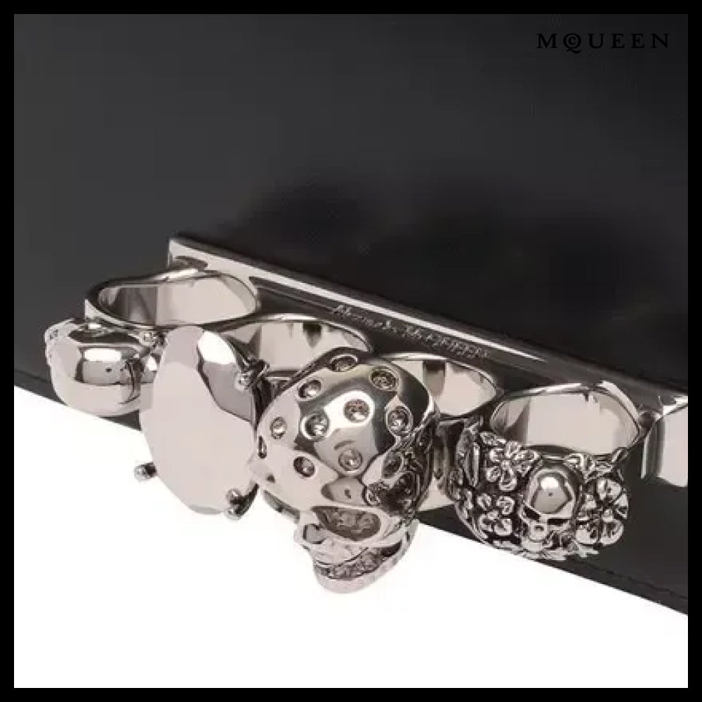 【alexander mcqueen】Jewelled Satchel Mini Shoulder Bag