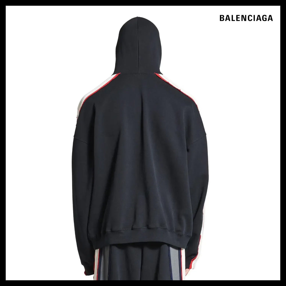【BALENCIAGA】Unity Sports Icon Large Hoodie in Black