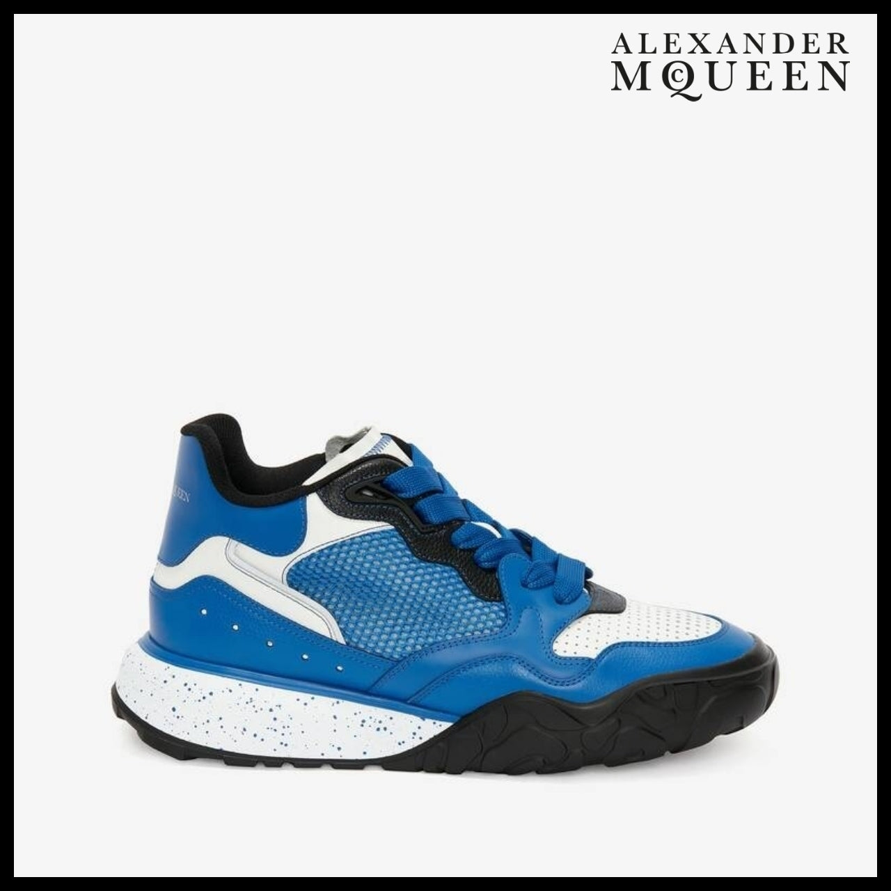 【Alexander Mcqueen】Court Trainer White Blue
