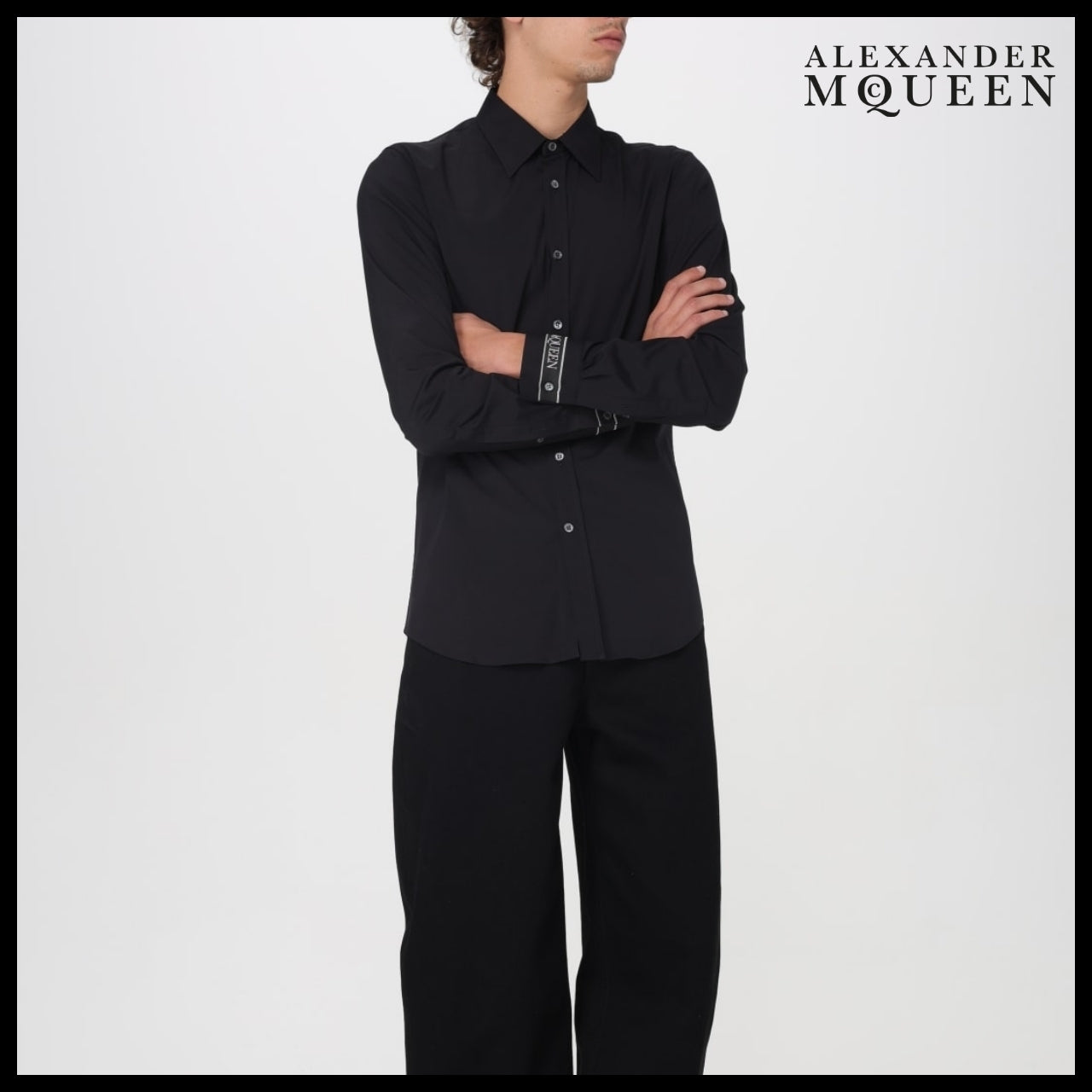 【alexander mcqueen】Men's Shirt Black