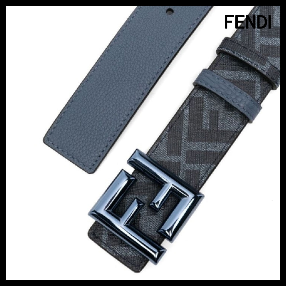 【FENDI】FF Reversible Denim Belt