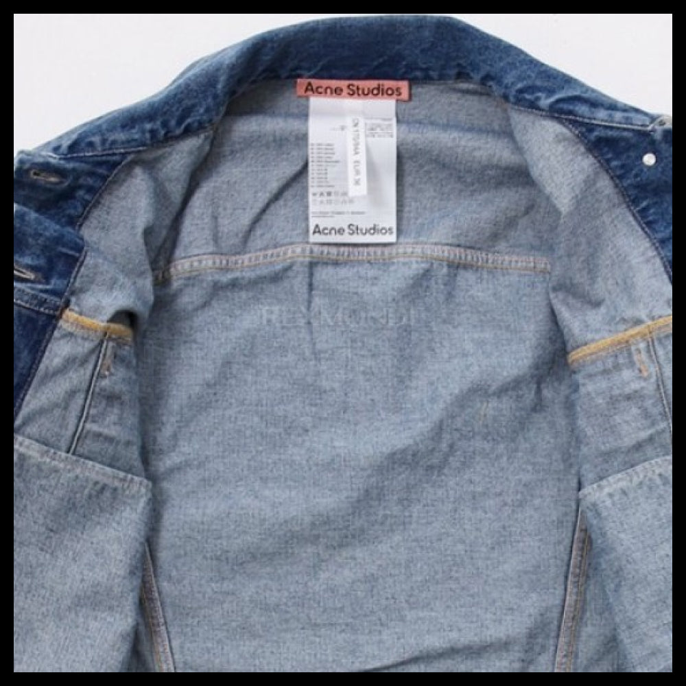 【Acne Studios】Relaxed Fit Denim Jacket