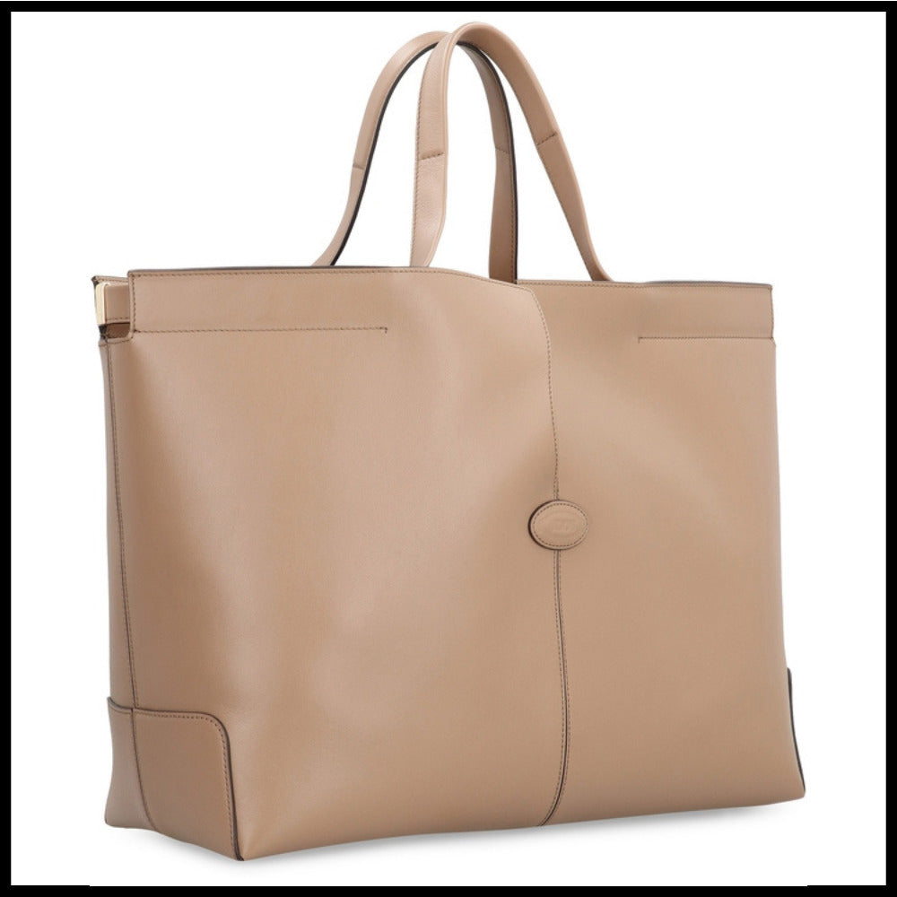 【TOD'S】Leather Medium Tote Bag