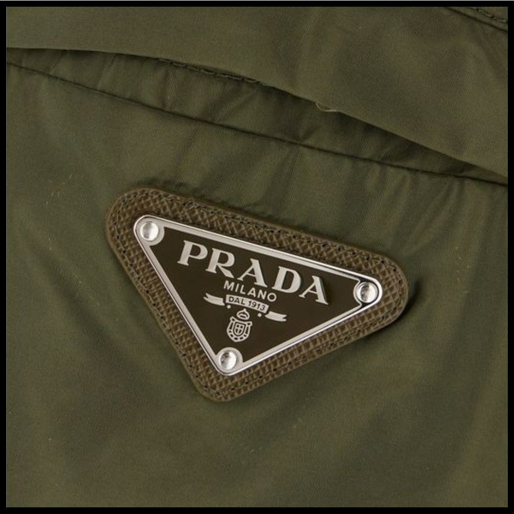 【PRADA】Triangle Logo Re-Nylon Hooded Jacket