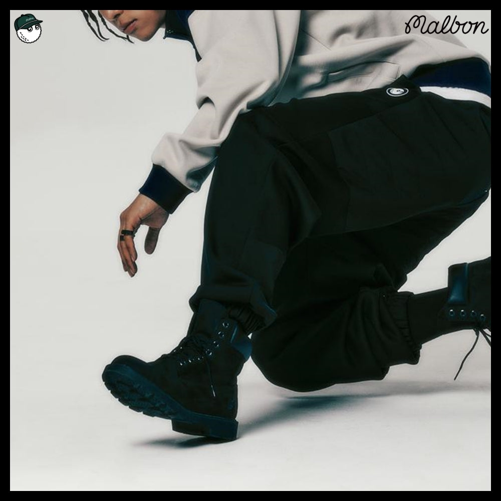 【Malbon Golf】Airy Jogger Pants BLACK MAN